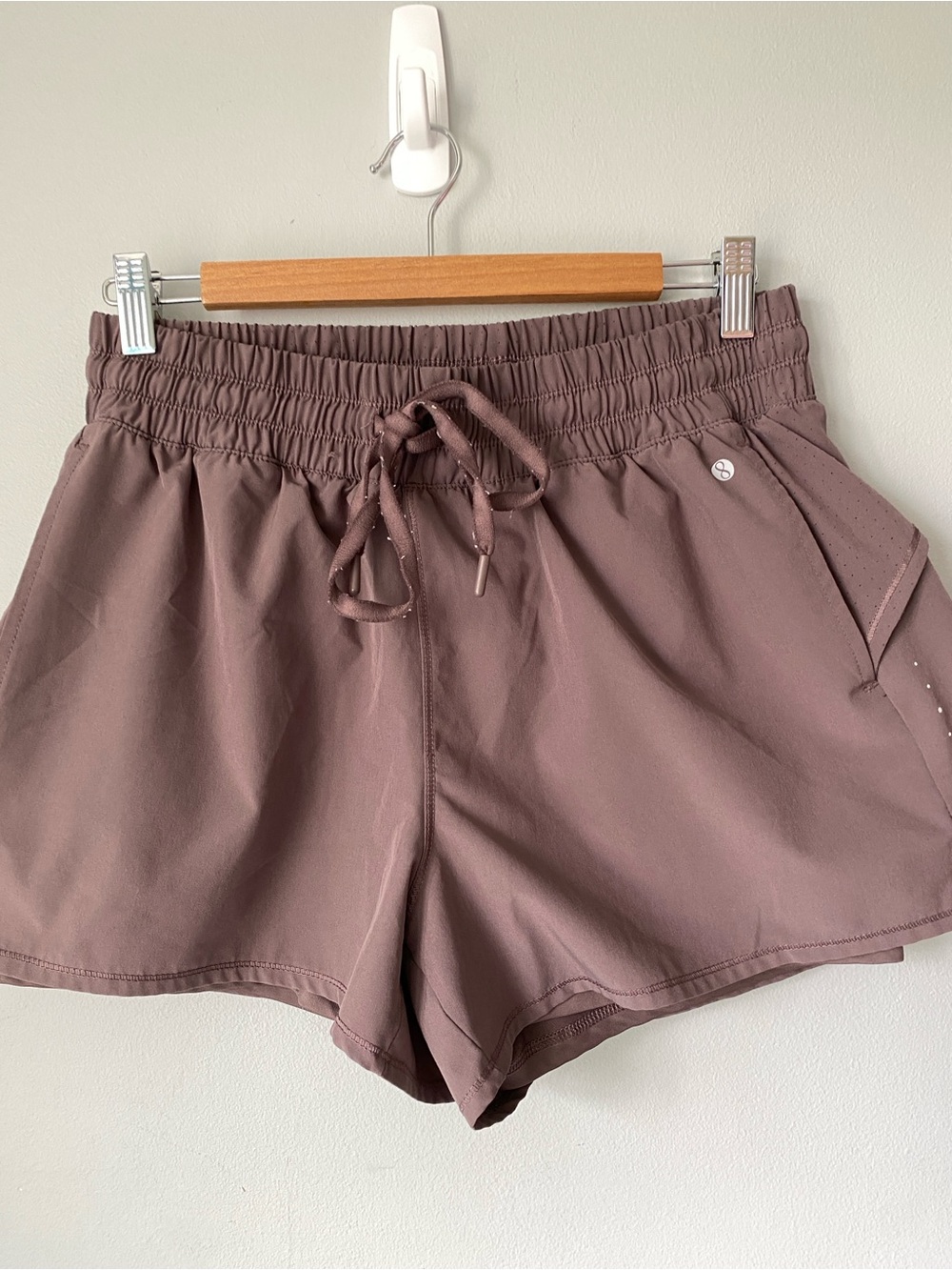 Layer 8 Mauve Athletic Drawstring Shorts